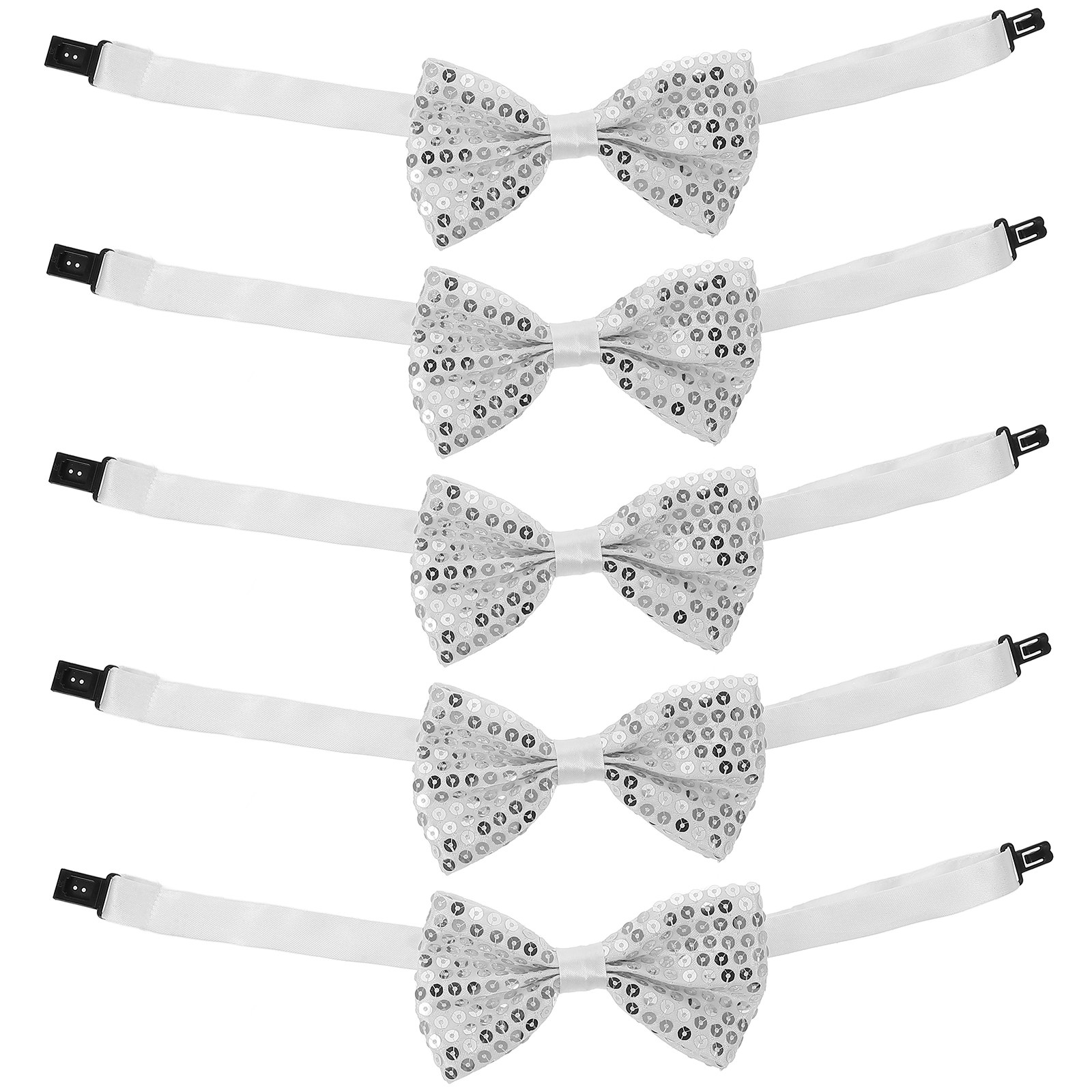 Bow Tie Pre Tied - 5 unidades de gravatas borboleta infantis