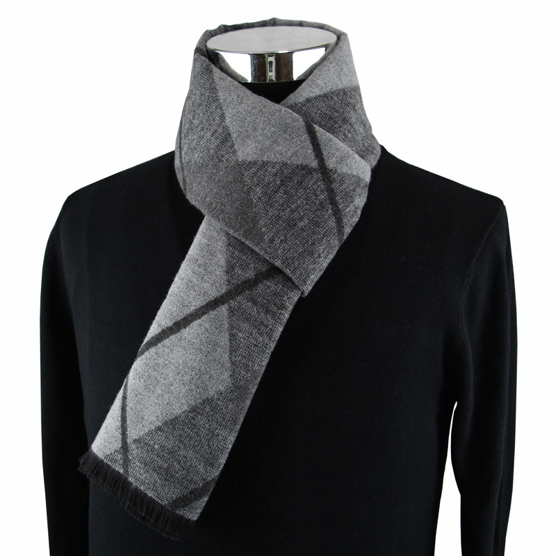 Muffler Men Wool - Mais Recente Design de Moda: Cachecóis