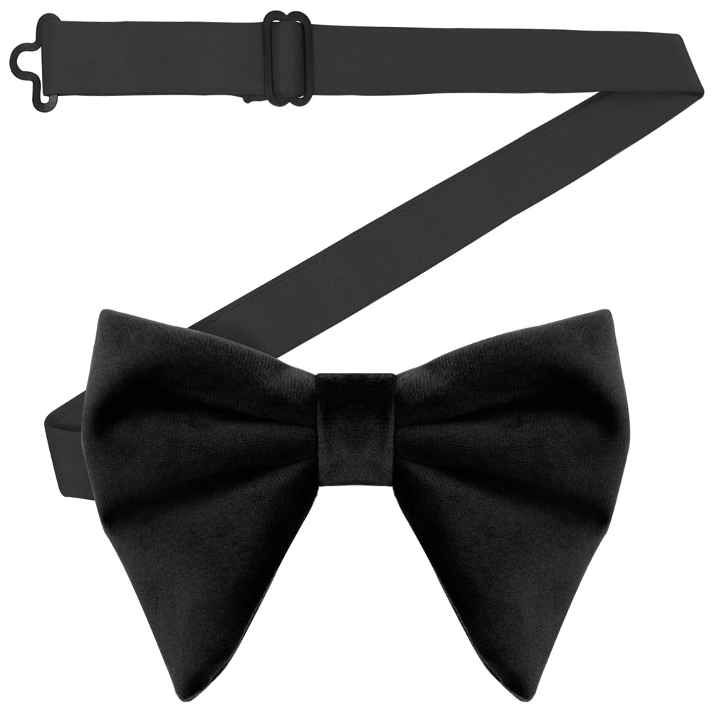 Gravatas de Laço de Veludo Mas - Bow Tie Pre Tied avaliação e preço