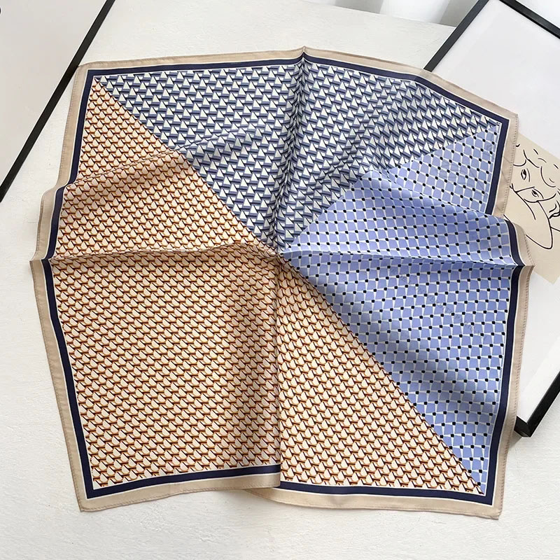 Lenço de seda estampado para m - Scarf Silk Square avaliação e preço