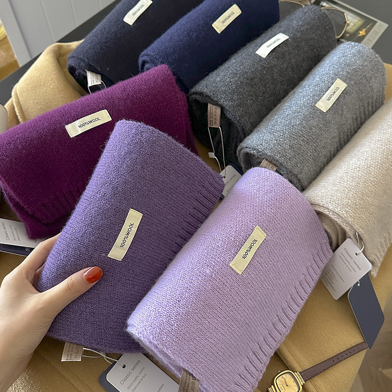 Cachecol de Lã Pura de 48 Core - Muffler Men Wool avaliação e preço