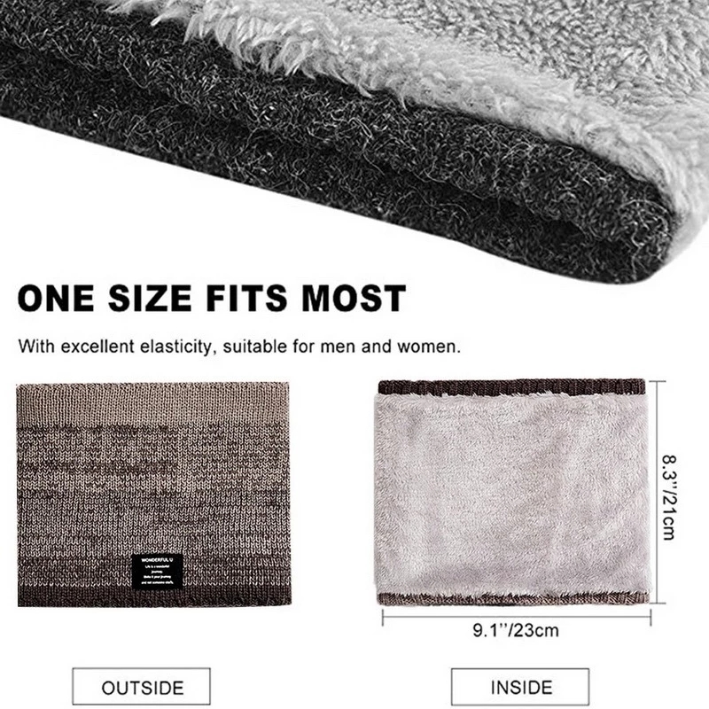 Lenço de inverno para homens a - Muffler Men Wool avaliação e preço