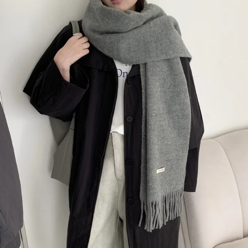 Cachecol Chic Coreano com Fran - Muffler Men Wool avaliação e preço