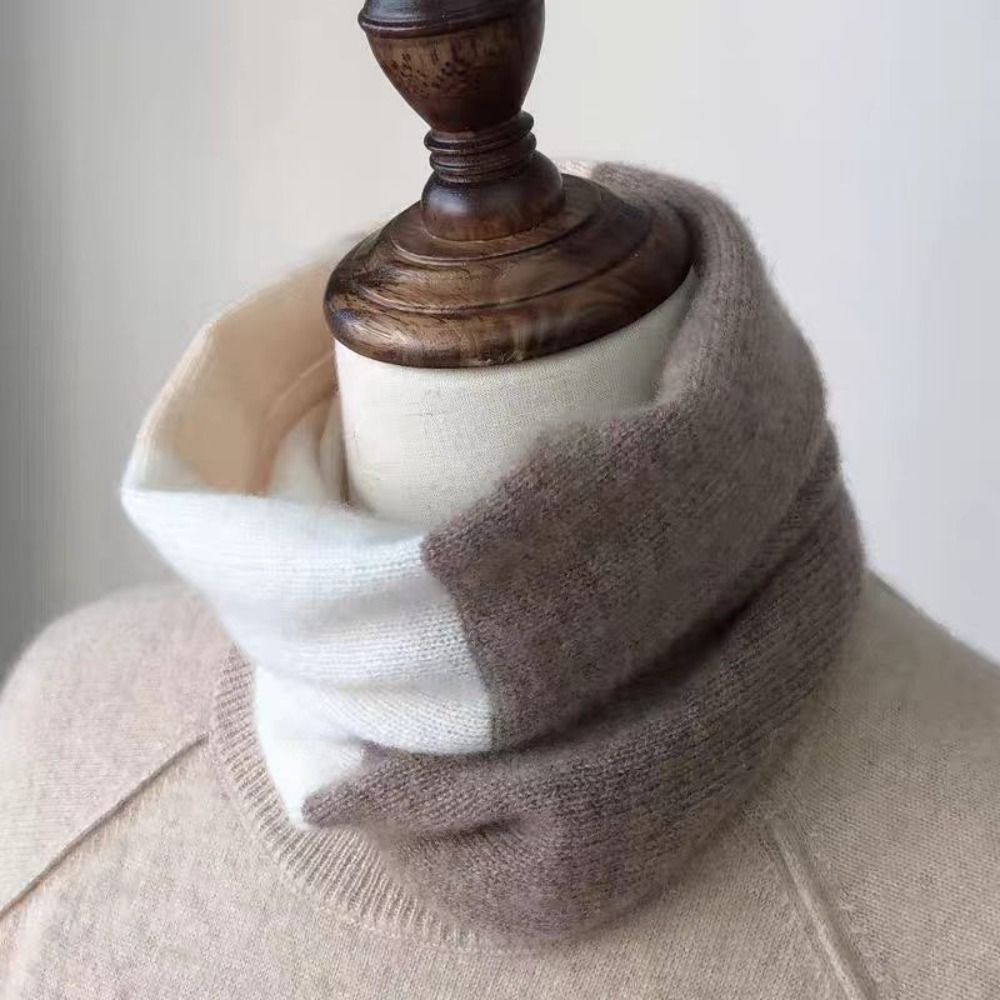 Cachecol Infinito de Malha com - Infinity Scarf Knit avaliação e preço