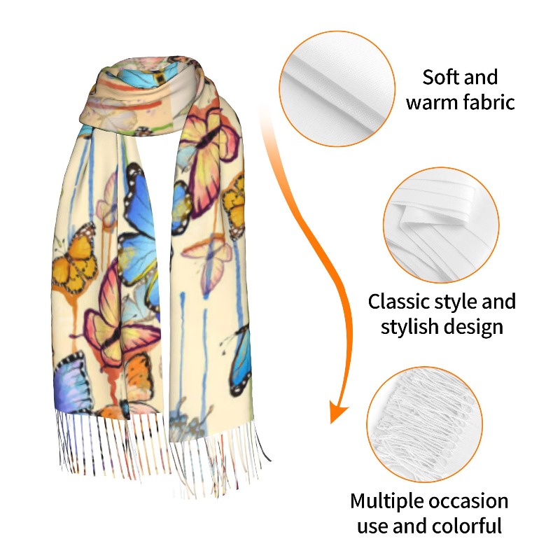 Cachecol de Cashmere de Invern - Woven Scarf Blanket avaliação e preço