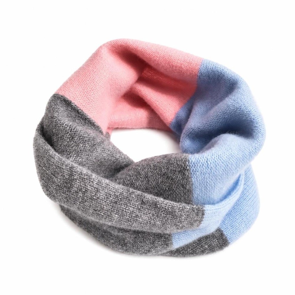 Cachecol infinito com costura  - Infinity Scarf Knit avaliação e preço